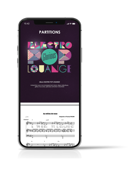 ELECTRO POP LOUANGE - Partitions PDF à télécharger